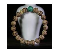 ZGBQHQN Dala Bracelets de bois d'agar à sec Dala Bracelet de prière à la main