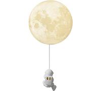 ZGBQHQN E27 Lampe décorative de Chambre pour Enfants Moderne avec Nuance en Verre, adapté au Salon Couloir de Couloir Lampe Murale Simple, C, 20 cm