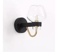 ZGBQHQN Faucet Modern Simple LED G9 Wall? Mur de Chevet de Chambre en Verre léger? Lampe LAMINE ÉCLAIRAGE DE Maison Indoor, Chandelier à Eau