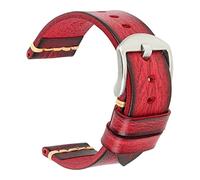 ZGBQHQN Maikes Véritable bande de surveillance en cuir pour STRAPE GALAXY STRAP 20 mm 22 mm 24 mm