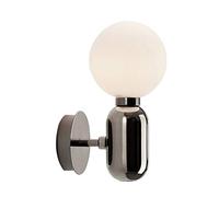 ZGBQHQN Murque Lampe de Chevet de Chevet LED Lampe Murale Ball Verre Simple Balcon Modern Balcon Light Nordic Living Room Light E27 Edison Home Improvement Reform Lightture extérieure (Couleur: Gold)