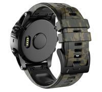 ZGBQHQN Pour les bandes Fenix 7x, remplacement de bandes de surveillance en silicone 26 mm pour FENIX 5X / FENIX 5X Plus/FENIX 6X / FENIX 6X PRO/TACTIX Delta/Descent Mk2i Smartwatches