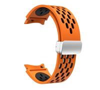 ZGBQHQN Sangle de silicone de 20 mm pour Galaxy Watch 7 6 5 4 40mm 44 mm 5pro 45 mm Boucle sans espèces 6 Classic 43 mm 47mm 42 Bracelet Watch Bands