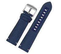 ZGBQHQN Toile en cuir réelle pour Mido M026.629/430 Ocean Star M042.430 Navigator Helmsman Breathable Nylon Watchband 22m ceinture