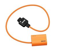 ZGCINE D-Tap for Fujifilm NP-W235 Dummy Battery,60cm Cable, Rotated 180° D Tap for Fujifilm X-T5, X-T4, X-H2S, X-H2, X-S20, X-S10, X-H2, X-H2S, GFX100II, GFX50SII, GFX100SII, GFX100S, GFX100RF