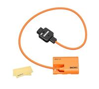 ZGCINE DT-LPE6P Câble de Batterie Factice D-Tap vers LPE6P - Compatible avec Canon R5 II/R6/R5 C/5D Mark II-IV/7D/80D/90D/XC10/15 | 60cm Fil Tressé | Pas d'Interruption de Puissance