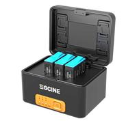 ZGCINE Étui de chargement de la batterie GoPro + 3x la batterie 901 | ✅Livraison gratuite à partir de 100 €