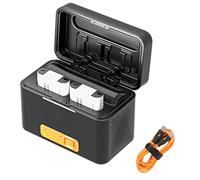 ZGCINE NP-BX1 Lot de 2 chargeurs de batterie de rechange USB pour appareil photo Sony ZV1 RX100 HX50 M5 M6 Boîte de charge avec deux batteries