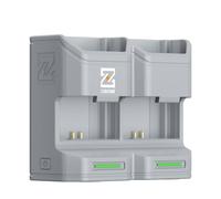 ZGCINE PC2 FZ100 Chargeur de batterie pour 2X Sony NP-FZ100 - USB-C PD Travel Charging Case avec 2 emplacements pour cartes SD + 2 emplacements pour cartes microSD Compact