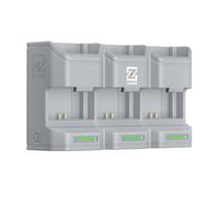 ZGCINE PC3 FZ100 Chargeur de batterie pour 3X Sony NP-FZ100 - Station de charge de voyage USB-C PD avec rangement de carte mémoire, idéal pour les prises de vue longue durée