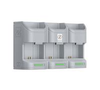 ZGCINE PC3 LPE6 Chargeur de batterie pour 3X Canon LP-E6 / E6N / E6NH / E6P - Chargeur de voyage USB-C PD avec rangement de carte mémoire