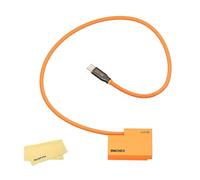 ZGCINE PD-LPE17 Câble Fausse Batterie USB-C PD pour LPE17-60cm, Sans Pop-Up (Entrée 9V-12V) | Compatible avec EOS RP R50 R10 M3 M5 M10 M50 M100 M6 Mark II Rebel T6i T6s T7i SL2