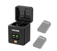 ZGCINE PS-BLK22 Dual USB-C Charger Case Box with PD Fast Charging for Panasonic DMW-BLK22, Compatible with LUMIX S5 S5M2 S5M2X S9 GH7 GH6 GH5M2 GH5S GH5 G9 G9M2, Not Built-in Battery