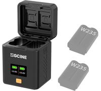 ZGCINE PS-W235 Étui de chargement pour batterie d'appareil photo FX NP-W235