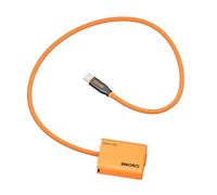 ZGCINE USB-C for Sony NP-FW50 Dummy Battery,60cm Cable, for Sony A6300,ZV-E10,ILCE-QX1,RX10,RX10II,RX10III,RX10IV,A7S,A7SII,A7,A711,A7R,A7RII,A3000,A5000,A5100,A6100,A6400,A6400M,A6400L,A6500,A6000