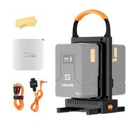 ZGCINE VM-C2 Kit de chargeurpour Batterie V-Mount V Lock, avec Alimentation USB-C PD100W, également Compatible avec Le Chargeur de Batterie Smallrig Neewer Fxlion Core All V-Mount