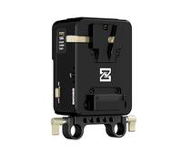 ZGCINE VM-HS1 V Mount Battery Plate Échange à Chaud,51.8Wh 3500mAh 14.8V avec 4 D-Tap/ 2 USB-C/Lemo/BP Ports,Charge Rapide PD 65W,écran IPS 0.96 Pouce,V-Mount Plate pour caméras Red Arri