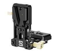 ZGCINE VR-KIT4 Plaque de Batterie V-Mount Pliable, Solution de Montage All-in-One, Rig Vidéo Compact avec Plaque Dual Quick Release Arca-Swiss pour Appareils Photo Mirrorless/DSLR