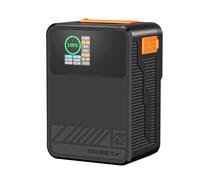 Zgcine X99 V-Mount Batterie, 99Wh/14,8 V Mini V-Mount Batterie-Unterstützung Bidirektional 100W Pd USB-C Schnellladegerät, Withual USB-C Pd, D-Tap, Dual Dc-Anschluss, 1,3-Zoll-IPS-Bildschirm