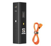ZGCINE ZG-H110 Poignée d'alimentation pour appareil photo 99 Wh 140 W PD3.1 Charge rapide | Poignée batterie portable avec affichage LED, double sortie PD+D-Tap, poignée de batterie LED pour appareil