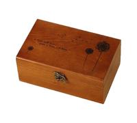 ZGCrumphant Boîte À Couture Outils en Bois Maison Vintage De Rangement Bricolage Coffret en Bois(Blowball)