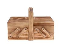 ZGCrumphant Boîte de Rangement en Bois for Aiguilles à Coudre et Broderie, boîte Porte-à-Faux for Porte-Bijoux Coffret en Bois