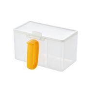 ZGCrumphant Conteneur pour capsules de lessive Boîte de rangement étanche à l'humidité for capsules lessive, grande capacité, 1 pièce, for en poudre, perles parfumées(Color 1-M)