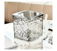 ZGCrumphant Conteneur pour capsules de lessive Conteneur de capsules lessive transparent, boîte rangement for lavage, feuilles séchage, organisateur bureau avec couvercle(Gray L)