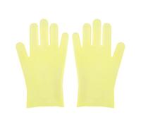ZGCrumphant Gants de ménage Gants en Silicone de qualité comestible, soins la peau, matériau léger for le nettoyage et l'hygiène, aide ménagère(Pale Yellow)