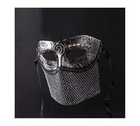 ZGCrumphant Masque de fête for hommes, masque de mascarade de Style Vintage for adultes, masque complet, accessoires de décoration pour fête(Color 5)