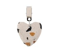 ZGCrumphant Poids de Nappe à Clipser en Forme de cœur, Pierres suspendues, Poids de Nappe Lourde, cintres for Restaurant