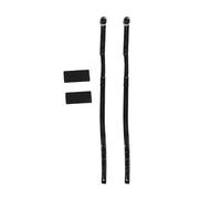 ZGCrumphant Sangles pour talons hauts 1 paire de sangles chaussures for talons, bandes réglables Anti-lâche for hauts, usage quotidien, sangle fixation, accessoire remplacement(Glossy black)