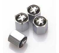 ZGCYK Bouchon Valve Pneu Voiture pour Peugeot 206CC 207CC 3008 307CC 307SW Auto Capuchon de Valve Car Valve Caps Accessoire