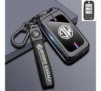 ZGCYK Voiture Coque de Clé pour MG ZS MG5 MG5 Scorpio MG6pro MG Mulan MG Navigator MG HS Télécommande étui à Clés Boîtier Protection Porte-Clés Gift Accessories,Blackstyle-A