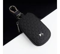 ZGCYK Voiture Pochette Etuis Porte-clés pour DS 4S DS 5LS DS5 DS6 DS7 DS9 DS3 DS4 Key Holder Key Organizer Key Case Key Cover Trousseau Clés Accessoire,Blackstyle-A