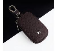 ZGCYK Voiture Pochette Etuis Porte-clés pour DS 4S DS 5LS DS5 DS6 DS7 DS9 DS3 DS4 Key Holder Key Organizer Key Case Key Cover Trousseau Clés Accessoire,Coffeestyle-A