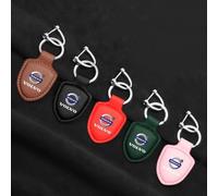 ZGCYK Voiture Porte-Clés Porte Clef pour Volvo XC40 XC60 XC70 XC90 S40 C30 C70 S80 S90 V40 V60 V90 Key Chain KeyRings Key Covers Key Card Holder Men Women Gifts Accessoire,Blackstyle-A