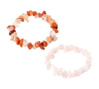 ZGDEIWGF 2 Pièces Bracelets Cristal, Bracelets Femme, Bracelets Cristal Irréguliers, Bijoux Élégants, Bracelets Cadeaux, Bijoux Femme