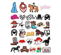 ZGDEIWGF 30 pièces boucles de chaussures décoratives de dessin animé, accessoires décoratifs de bricolage, boucles de chaussures décoratives, accessoires de décoration de chaussures