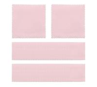 ZGDEIWGF 50 Pièces Chiffon De Nettoyage De Bijoux, Chiffon d'entretien De Bijoux, Chiffon De Polissage De Bijoux, Chiffon De Bijoux en Velours Double Face pour Le Nettoyage De Polissage De Bijoux