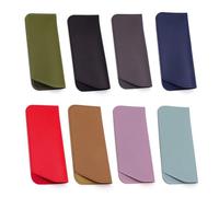 ZGDEIWGF 8 pièces sacs à lunettes souples, sacs à lunettes pour hommes, étuis à lunettes souples pour femmes, étuis à lunettes de lecture, étuis à lunettes en cuir