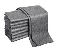 ZGDEIWGF Chiffon De Nettoyage en Verre 8 Pièces, Chiffon en Microfibre, Chiffon D'Essuyage De Bureau, Chiffon Polyvalent, Chiffon De Nettoyage Absorbant Épais, Chiffon De Nettoyage Réutilisable