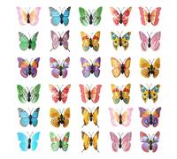 ZGDEIWGF Épingles De Sûreté Papillon 30 Pièces, Décoration De Papillon Simulé, Décoration De Scène De Rideau, Décoration De Maison Créative, Décoration De Lieu De Mariage Et Autres Scènes