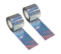 ZGDEIWGF Lot de 2 bandes anti-oiseaux réfléchissantes pour la ferme, pour l'extérieur