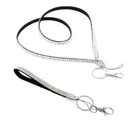 ZGDEIWGF Lot De 2 Cordons en Strass Pailletés pour Téléphone Portable, Cordons pour Clés, Cordons pour Porte-Monnaie, Cordons D'Identification, Cordons Multifonctionnels pour Femme