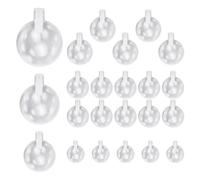 ZGDEIWGF Lot de 20 jouets à presser pour chien avec airbag - Accessoires en plastique - Jouet couineur pour chien