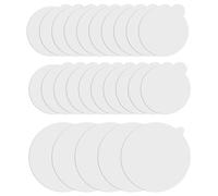 ZGDEIWGF Paquet De 25 Autocollants Anti-Moustiques, Autocollants Ronds Collants Contre Les Moustiques, Piège À Moustiques Domestique, Piège À Moustiques Collant, Piège À Puces