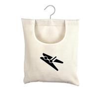 ZGDEIWGF Sac De Rangement pour Pinces À Linge 1 Pièce, Sac pour Pinces À Linge Suspendues, Sac pour Pinces À Linge avec Crochet, Panier pour Pinces À Linge, Sac pour Pinces À Linge Rotatif