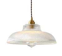 ZGDHWCR Abat-jour de lampe à suspension créative en forme de chapeau, suspension en verre de style nordique, lustre de plafond encastré, source de lumière E27, luminaires de plafond de décoration de p