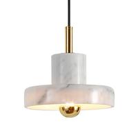 ZGDHWCR Lampe à Suspension en marbre de Style Japonais, Abat-Jour Suspendu créatif et personnalisé, Lustre de Plafond encastré, Source de lumière E27, luminaires décoratifs pour Bar et Restaurant